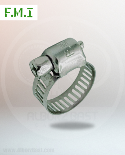 بست شیلنگی استیل سایز 16-10 برند اف ام آی (FMI)